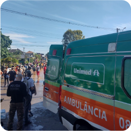 SOS Unimed e equipes de apoio nos resgates seguem atuando para atender emergências